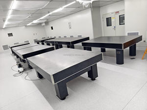 Table optique d'isolation anti-vibration flottante à air pneumatique avec pompe à air pour semi-conducteur - Product Image 3