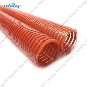 PVC Manguera Corrugada flexible 4 inch de color <span class=keywords><strong>naranjilla</strong></span> - Product Image 1