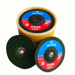 4" 3 m green corp flexible grinding disc WA flexible grinding wheel resin rubber fiber aluminum grinder disc stainless steel