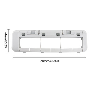 Cubierta del cepillo principal para aspiradora robot Dreame S30 X10 X20 X30 X40 S10 S20 W1S, accesorio de cepillo giratorio de 210 mm x 64 mm - Product Image 1