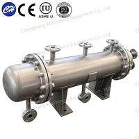 Échangeur de chaleur en acier inoxydable résistant aux hautes températures, certifié CE ISO, pour usage industriel, en acier inoxydable SS304