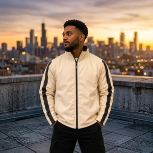 Wholesale New Customized Logo Canvas Winter Windproof Waterproof Softshell Stand Collar Wind Breaker <b>Jackets</b> for Men - Product Image 3