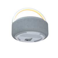 Produits tendance 2026, gadgets électroniques, lampe-haut-parleur 6 en 1 avec support, chargeur sans fil, réveil et radio FM pour la maison