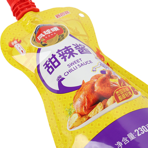 Bolsa <span class=keywords><strong>de</strong></span> pie ecológica <span class=keywords><strong>de</strong></span> alta calidad <span class=keywords><strong>de</strong></span> 100ml, 200ml, 300ml, con boquilla lisa, embalaje personalizable para pasta <span class=keywords><strong>de</strong></span> tomate y jugo - Product Image 3