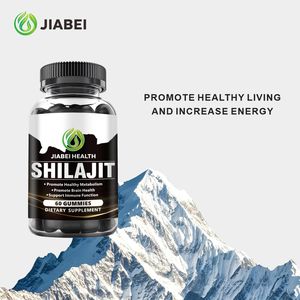 מפעל jiabi איכות גבוהה shilajit gummies oem הסיטונאי צמחים טבעיים תוספי תזונה לשיפור בריאות עבור בני נוער מבוגרים - Product Image 4