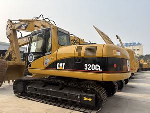 Excavatrice d'occasion CAT 320C d'origine japonaise, modèle 320CL, hydraulique, sur chenilles, pour travaux de construction lourds, en stock, à vendre - Product Image 1