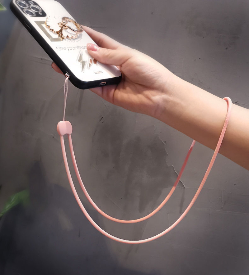 20 mm Width High Quality Phone case Holder Silicone Straps Fashion Adjuster Camera Holder Silicone Shoulder Strap Lanyard Image 2