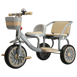 Tricycle pour enfants pas cher d'usine chinoise / Tricycle pour enfants avec siège arrière / Tricycle pour bébé pour enfants de 2 à 6 ans - Product Image 2