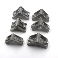 Connecteur d'angle 90 degrés en PVC pour profilés aluminium