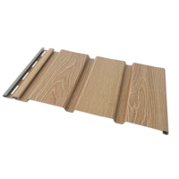 Embalado en cartón PVC Soffit Board 12 paneles por caja Soffit Paneles de techo