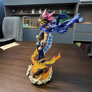 Figurines d'anime <span class=keywords><strong>Yu</strong></span>-<span class=keywords><strong>Gi</strong></span>-<span class=keywords><strong>Oh</strong></span> de haute qualité, figurine de monstres de duel, figurine Yami Yugi, statue de monstres de duel, modèle en PVC, collection de poupées, cadeau - Product Image 5