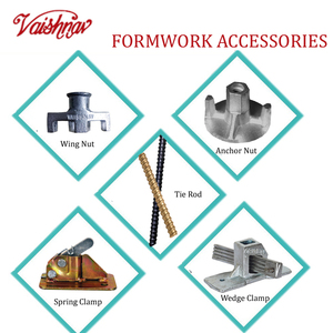 Tuerca Combinada Moderna Vaishnav FA-1011 de Acero Forjado Grado S275 con Rosca de 15/17 mm, Tuerca de Anclaje de Hierro, Tuercas de Alas para Encofrado - Product Image 6