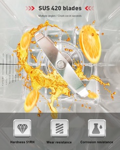 Công nghiệp cao Powered <span class=keywords><strong>Hi</strong></span> chất lượng nhiệm vụ nặng nề cách âm viên nang Máy xay sinh tố thương mại mới nhất sinh tố batidora tiếng ồn thấp - Product Image 2