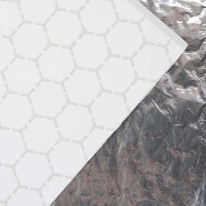 Chất Lượng Cao Tùy Chỉnh In Vàng Bánh Sandwich Burger Nhôm Lá Giấy Bọc Tổ Ong Thiết Kế Bạc Lá Cứng Nhiệt Cắt Cuộn - Product Image 1