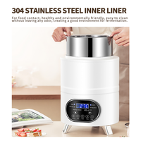 Nouvelle Machine Commerciale de Fermentation pour Jus, Œufs et Bière, 8L 12L, en Acier Inoxydable, pour Yaourt Grec Probiotique et Pasteurisation