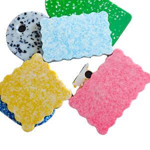 플라스틱 도마 세트 원형 미니 도마 - Product Image 1