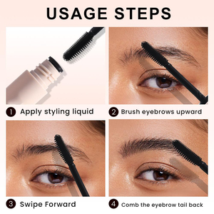 เจลจัดแต่งทรงคิ้วเนื้อใส Natural Finish Brow Freeze Gel  ยึดเกาะทรงคิ้วอย่างแน่นหนา - Product Image 3