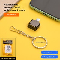 Venta al por mayor Metal Micro V8 lector de tarjetas de memoria SD OTG tarjeta de memoria expandida externa