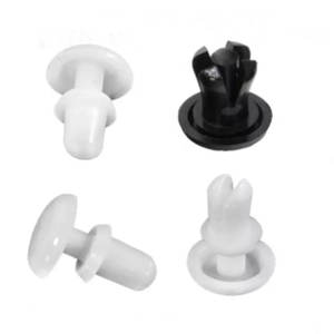 Remache de Plástico con Cierre a Presión, Negro, Blanco, Natural, Pasador de Bloqueo, Remache de Nylon R4070 - Product Image 1