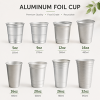 Tasse à bière en aluminium colorée avec logo personnalisé, tasse en aluminium Top Cop pour l'Allemagne, la Géorgie, Moon Cutwater Spirits, tasse de stade