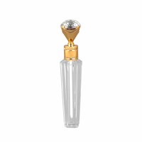 Tube de rouge à lèvres vide de luxe en plastique de 3 ml avec pulvérisateur et impression personnalisée en couleur pour l'emballage cosmétique