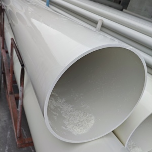 Tuyau d'évacuation en PVC-U, tuyau d'égout de 110 mm à 315 mm, rigidité élevée SN4 à SN8 pour drainage souterrain - Product Image 5
