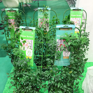 Plante grimpante Support <span class=keywords><strong>Cage</strong></span> Jardin Treillis Fleurs Tige Anneau Support Cadre - Product Image 2