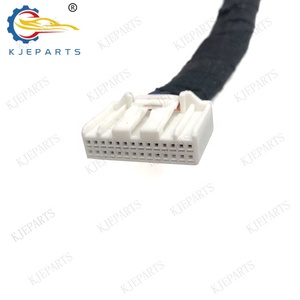 Arnés de Cableado Adaptador Completo Personalizado para Automóvil de 28 Pines Macho a Hembra con Conector <span class=keywords><strong>RCA</strong></span> Tipo Bala para Toyota - Product Image 4