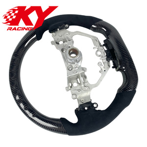 Volant de voiture pour Lexus ES GS RX RCF NX IS Series 250 300 350 450h F-sport, volant sport en fibre de carbone twill - Product Image 3