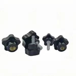 Bakelite Knob High Quality Black Bakelite Lobe Knobs Clamping Knob Star Knob