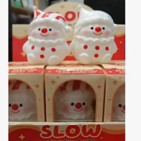 Nouvelle série de jouets en caoutchouc souple de Noël transfrontalière : Père Noël, Bonhomme de neige, Élan – Grand jouet anti-stress à rebond lent, idéal comme cadeau.