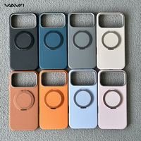 VAWI L137 360 °   Étui en cuir rotatif en gros pour iPhone 17 Pro Max, coque magnétique pour iPhone 13 à 17 Pro Max