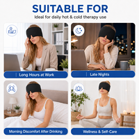Gorro de Terapia Fría/Caliente de Gel para Alivio de Migrañas y Dolores de Cabeza, Reutilizable y Personalizable, para Tensión y Ojos Hinchados