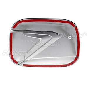 Para Hyundai Palisade 2019-2020: Accesorios para coche, cubierta de tapa de tanque de combustible de ABS cromado, embellecedor de estilo para coche, protector de tapa de aceite y combustible. - Product Image 4