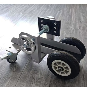 Roues en caoutchouc pneumatiques de 8 pouces <span class=keywords><strong>Roulettes</strong></span> de portique de levage pour <span class=keywords><strong>roulettes</strong></span> de conteneur de <span class=keywords><strong>but</strong></span> de football de meubles - Product Image 6