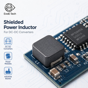 ตัวเหนี่ยวนำพลังงานแบบ SMD ขนาด 12 มม. ป้องกันสัญญาณรบกวน 10uH 3A กระแสไฟฟ้าสูง ค่า <span class=keywords><strong>Q</strong></span> สูง EMI ต่ำ ดีไซน์กะทัดรัด สำหรับ<span class=keywords><strong>การ</strong></span>แป<span class=keywords><strong>ลง</strong></span>พลังงาน DC-DC - Product Image 6