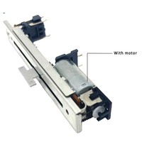 Potentiomètre coulissant à commande motorisée ALPS Japon, course 60 mm, interrupteur RS60N11M9A0F, longueur 106,5 mm, poignée en T, contrôle MA2