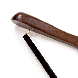 Cabide de madeira sólida para adultos, cabide de casaco de madeira para cabide de ombro amplo, cor antiga - Product Image 5