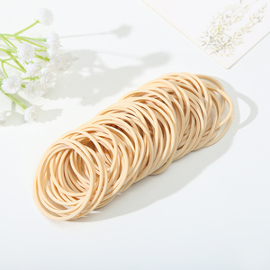 Bandas Elásticas de Goma Beige de Varios Tamaños para Oficina, Banco, Hogar y Diversos Usos - Product Image 3
