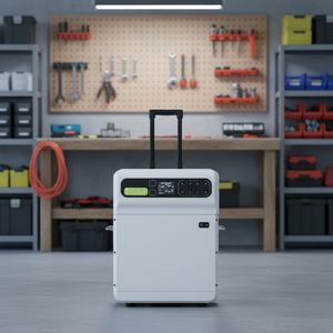 Estación de Energía Portátil <span class=keywords><strong>con</strong></span> Batería LiFePO4 de Larga Duración (4000 Ciclos), Onda Sinusoidal Pura, Arrancador de Emergencia y Tipo C para Uso en el Hogar y el Automóvil - Product Image 1