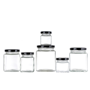 65Ml 85Ml 125Ml 220Ml Vuông Hình Dạng Lọ Thủy Tinh 290Ml 440Ml 520Ml <span class=keywords><strong>700Ml</strong></span> Rỗng Mật Ong Kẹo Nước Sốt Gia Vị Thực Phẩm Lưu Trữ <span class=keywords><strong>Jar</strong></span> Chai - Product Image 4