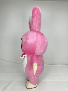 Pretty Pink 2M inflable conejito conejo mascota disfraz estilo <span class=keywords><strong>de</strong></span> dibujos animados <span class=keywords><strong>para</strong></span> la promoción <span class=keywords><strong>de</strong></span> las mujeres carnaval uso <span class=keywords><strong>alquiler</strong></span> disponible - Product Image 5