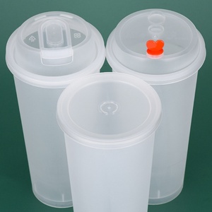 Vasos Desechables Personalizados de PP para Té de Burbujas de 12/16/20/24oz con Tapas, Vasos para Boba, Gobelets à <span class=keywords><strong>Emporter</strong></span> - Product Image 2