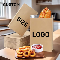 Emballage personnalisé pour sandwichs sous-marins, en papier blanc doublé de feuille d'aluminium, recyclable, biodégradable, de luxe, pour lait, sushis, salades