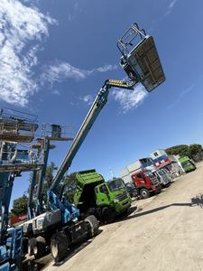 Подержанный GENIE S60 20 м электрическая самоходная телескопическая подъемная платформа с прямой ручкой максимальная высота платформы 20,5 м - Product Image 2