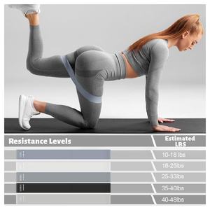 VIGFIT Ensemble de 8 anneaux de Pilates <span class=keywords><strong>pour</strong></span> femmes, équipement de yoga antidérapant <span class=keywords><strong>pour</strong></span> la salle de sport, comprenant une bande de résistance, un sac de base, un <span class=keywords><strong>accessoire</strong></span> de Pilates - Product Image 5