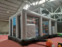 Château gonflable commercial en forme de boombox