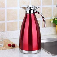 Jarra Térmica al vacío de acero inoxidable, doble pared, 1,5 l, 2,0 L, para jarra de café