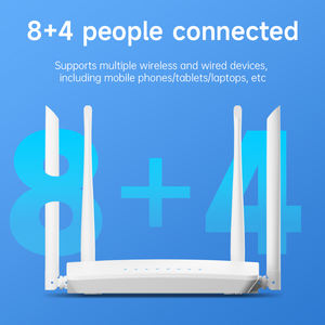 Modem routeur Wi-Fi 4G débloqué ChiWay avec carte SIM, routeur sans fil pour la <span class=keywords><strong>maison</strong></span>, le petit bureau, routeur CPE LTE avec antenne externe - Product Image 2