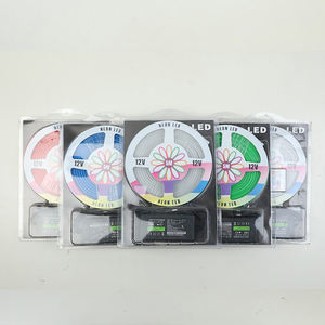 Luces de neón Rollo de 5M con adaptador SMD2835 120LED Cada Metro Impermeable IP67 Decoración para interiores y exteriores Letrero de neón <span class=keywords><strong>12V</strong></span> <span class=keywords><strong>Tira</strong></span> <span class=keywords><strong>Led</strong></span> <span class=keywords><strong>Neon</strong></span> - Product Image 2